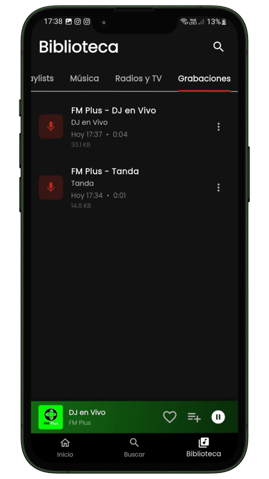 CONECTA App Screen 6