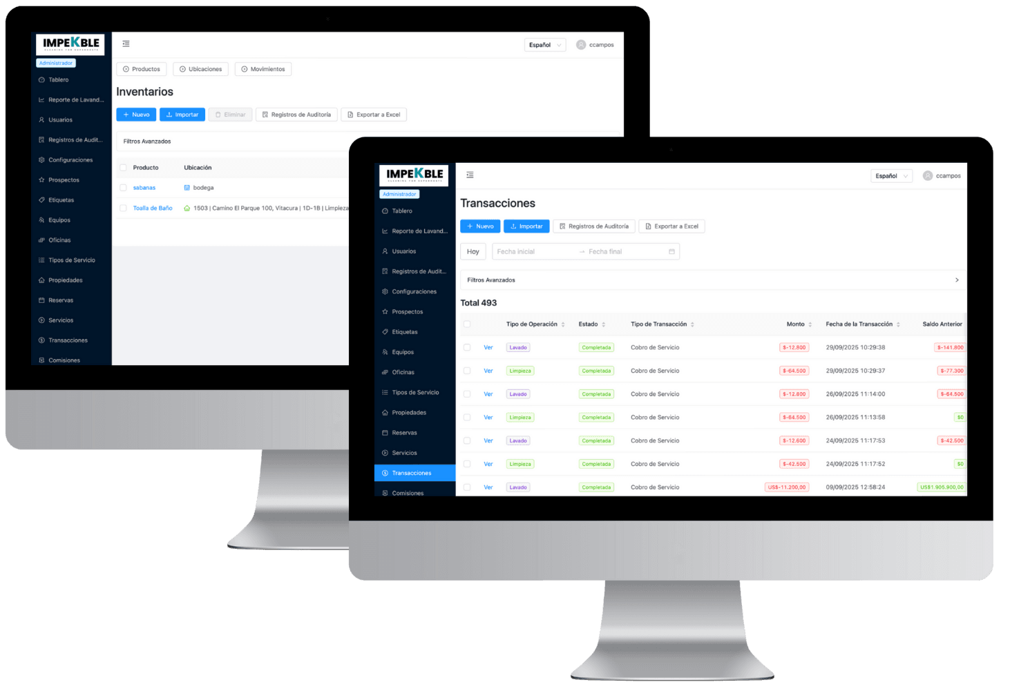 Inventory Control & Transactions