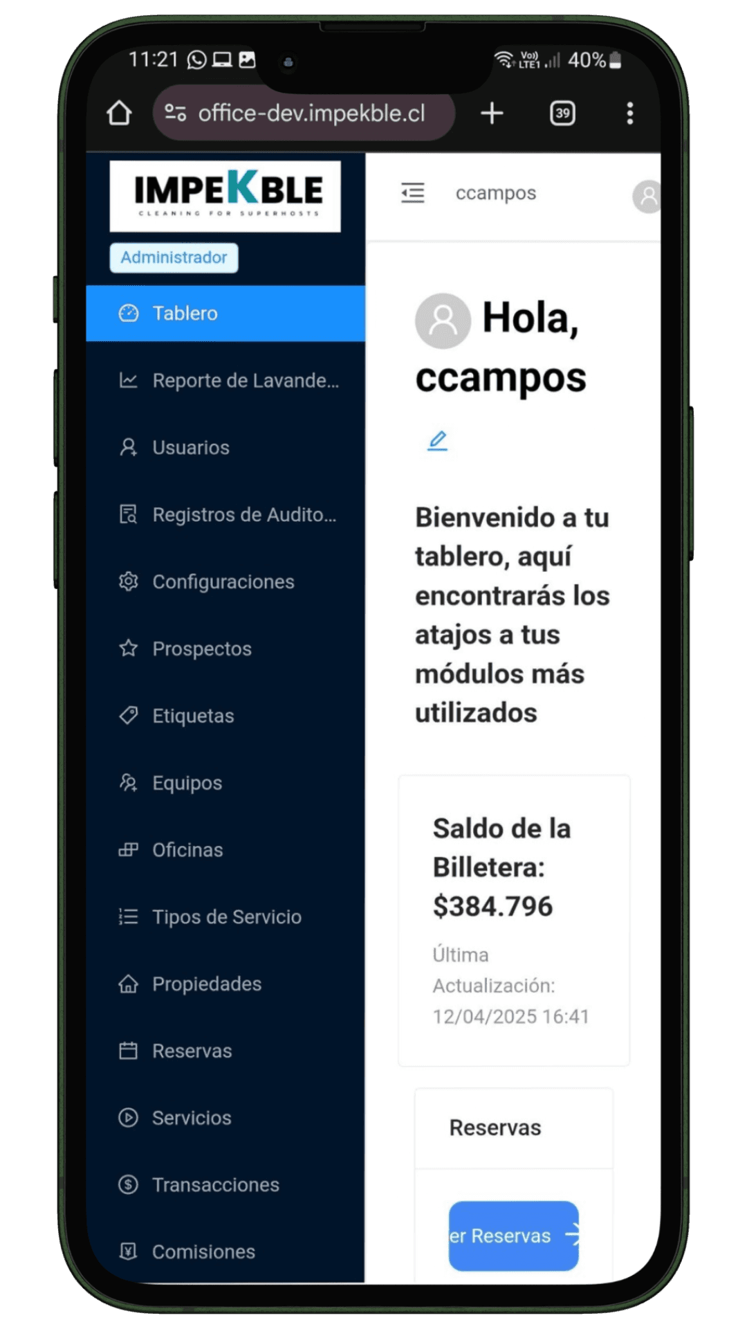 IMPEKBLE Mobile Version 6