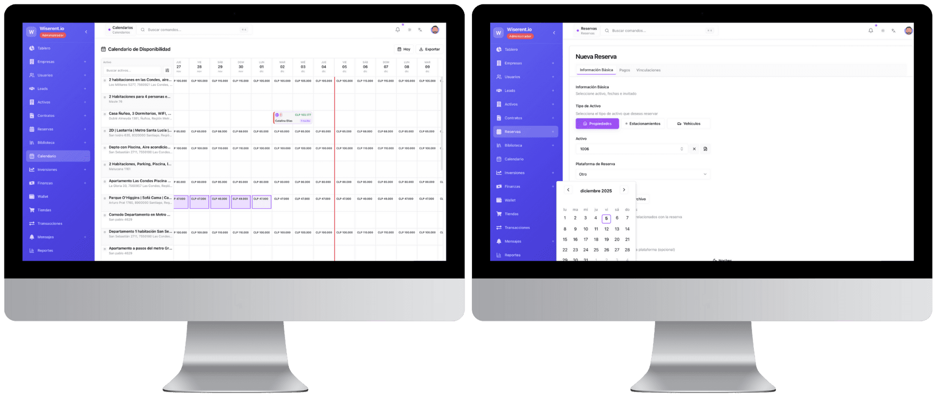 Real-Time Reservation Control