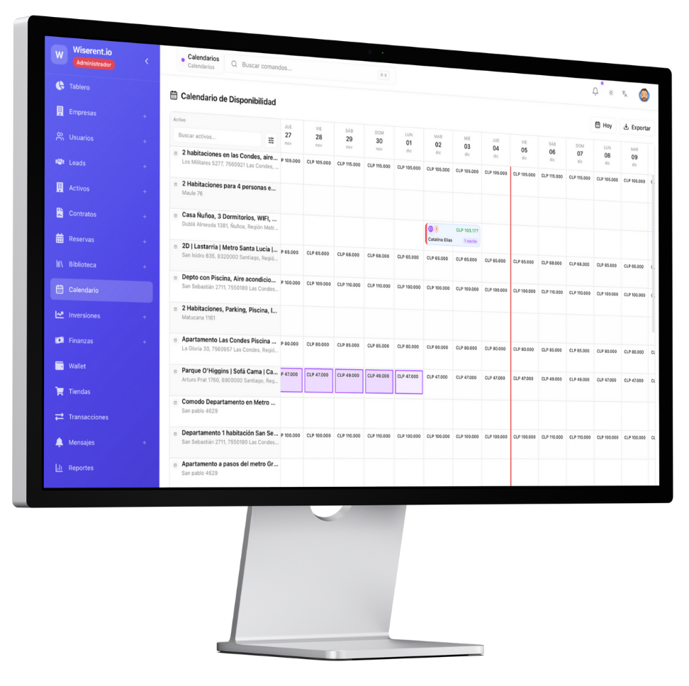 Wiserent - Gestión de Propiedades